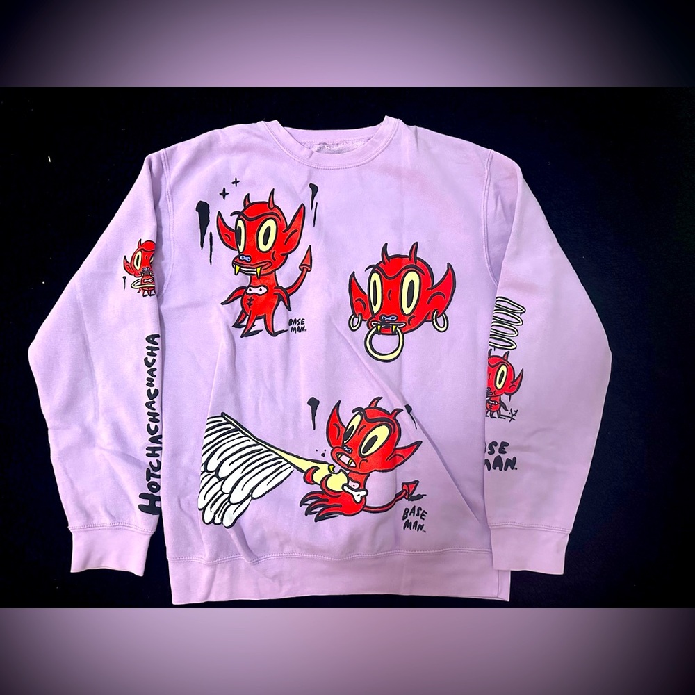 BASEMAN - Diablo sweatshirt - Gary Baseman HotChaChaCha Crew Neck Sweatshirt